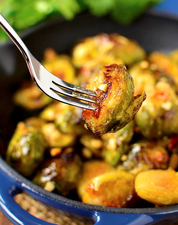 The Roasted Brussels Sprouts that make an appearance at EVERY big meal