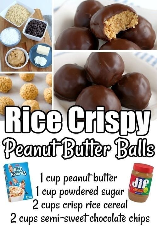 Peanut butter balls – Recipes Ideas