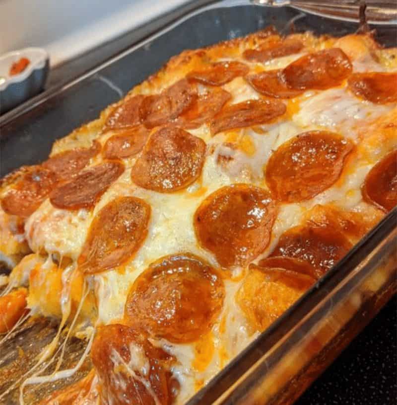 Pepperoni Pizza Casserole – Recipes Ideas