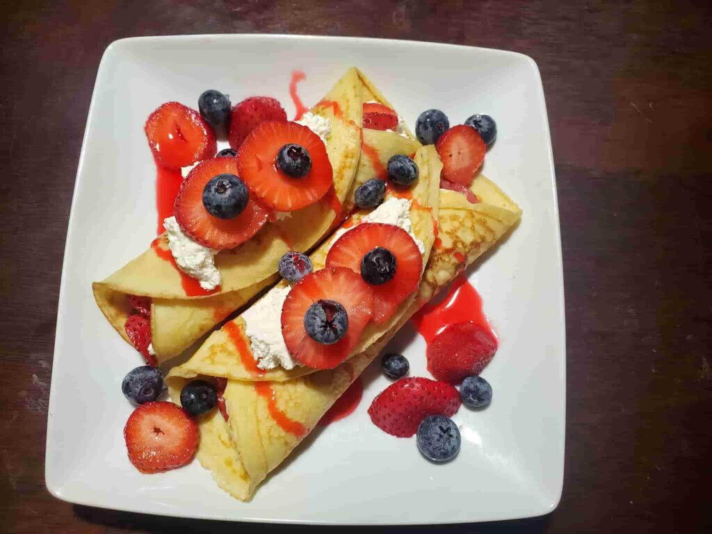 Strawberry Crepes Recipes Ideas