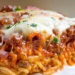 Cheesy Taco Spaghetti