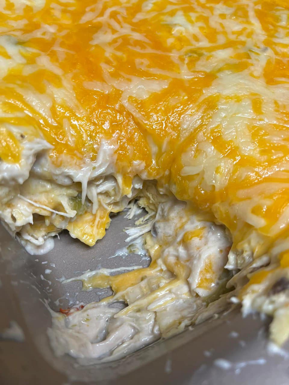 Green Chile Chicken Enchiladas