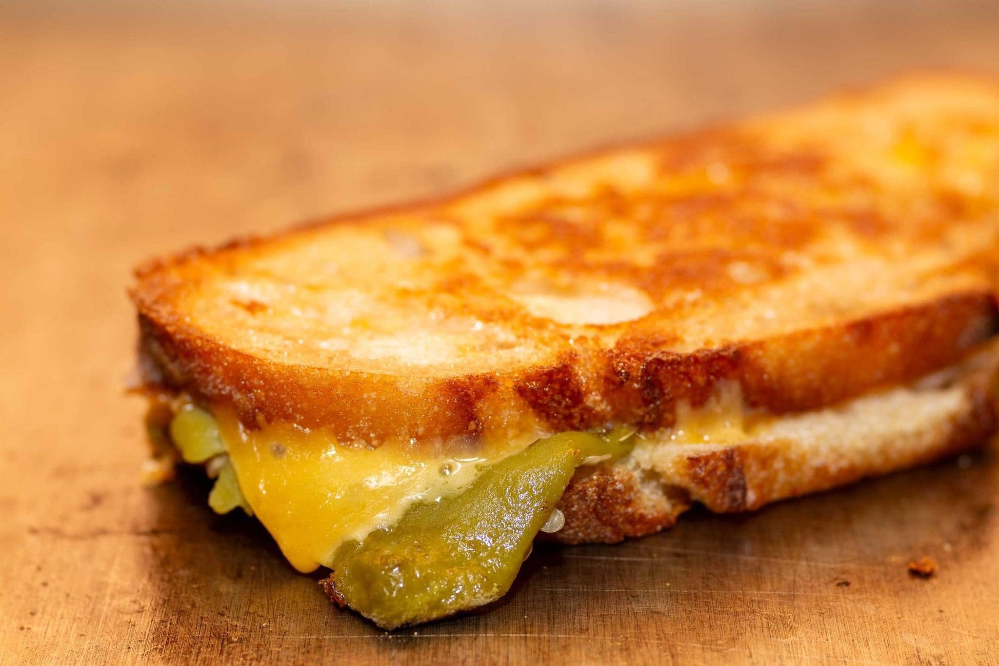 A simple Grilled Cheese Sandwich