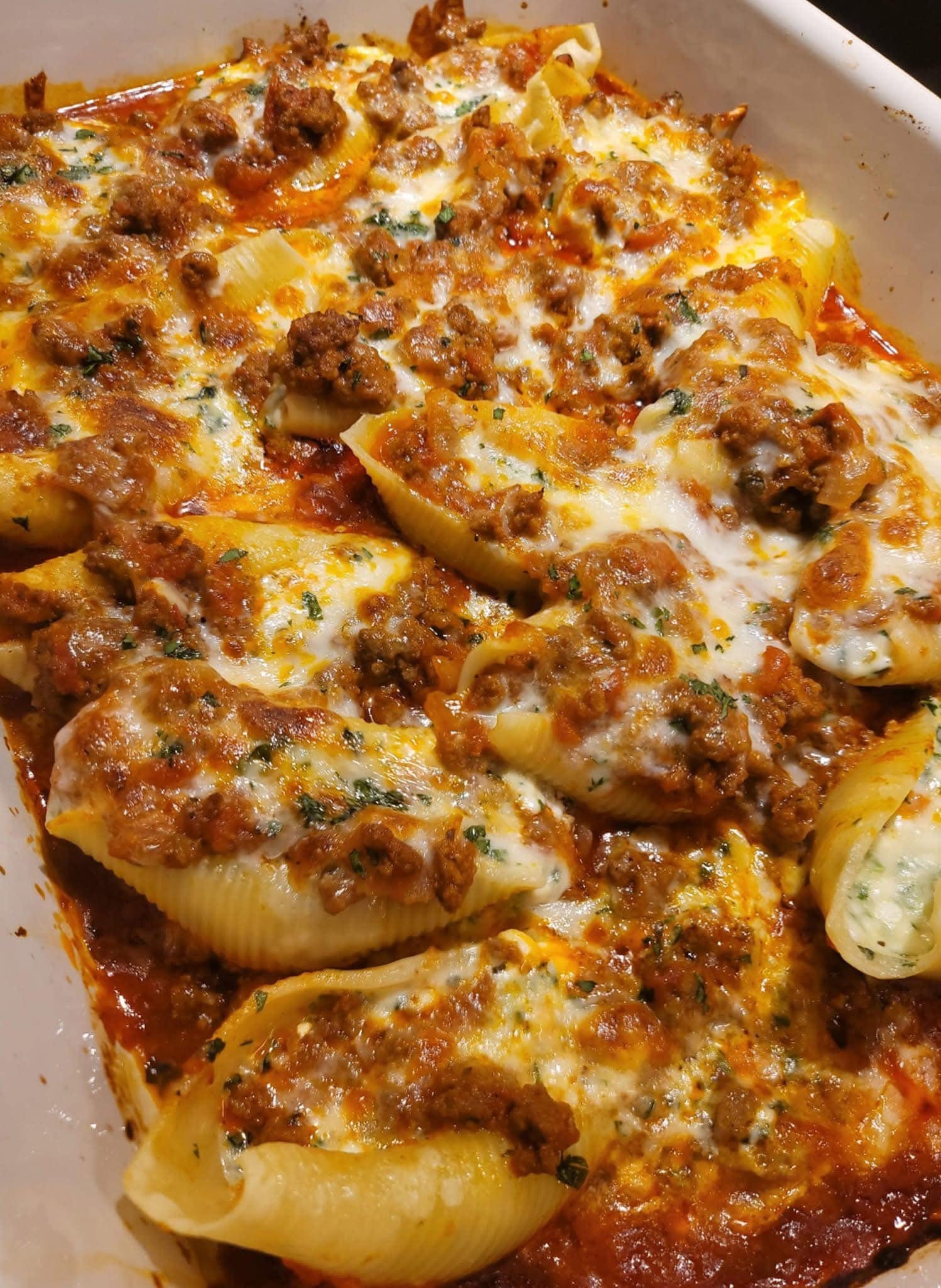 Delicious Mexican Stuffed Shells
