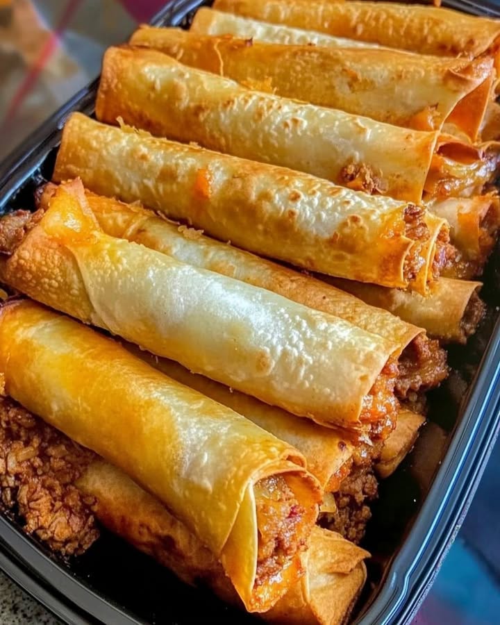 Made some Spicy Beef Taquitos