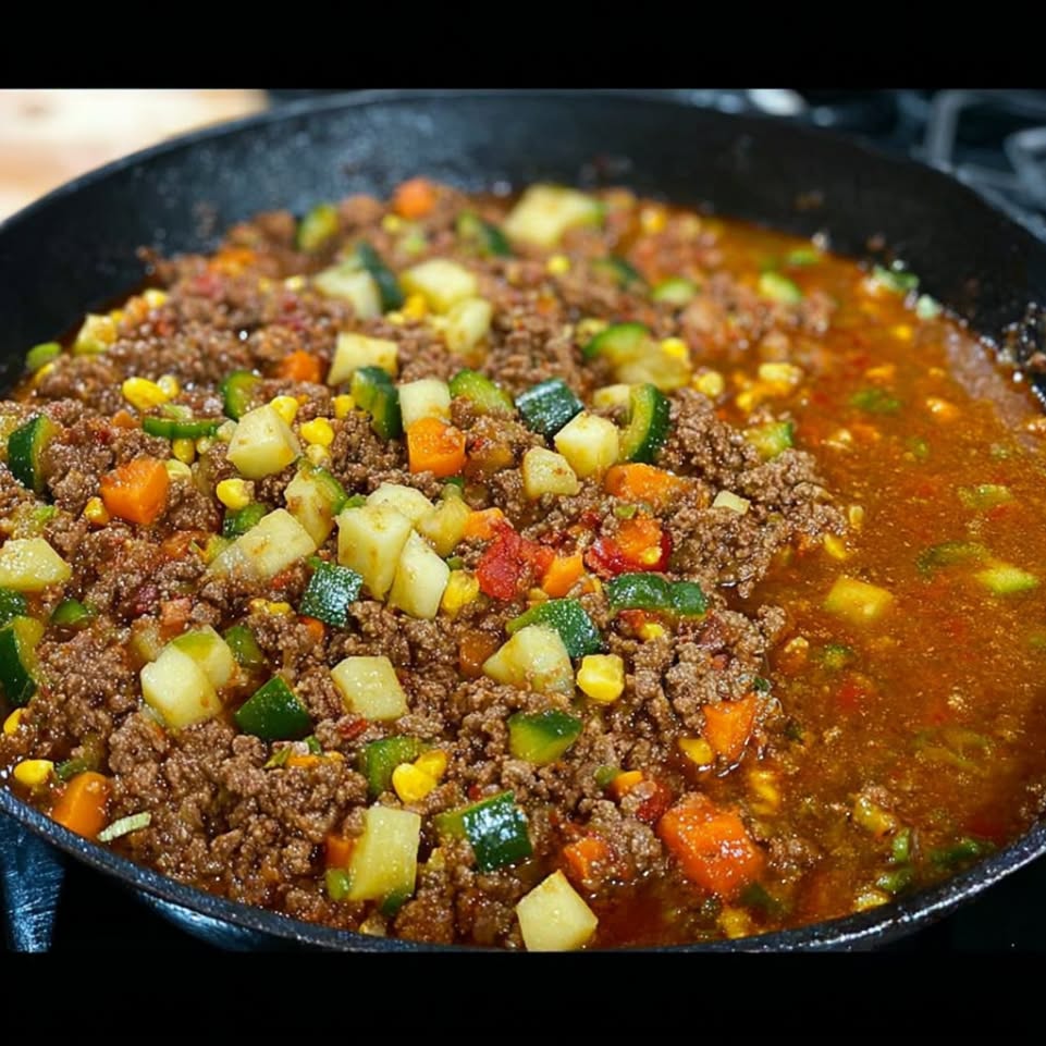 Traditional Picadillo Recipe (Super Easy Ground Beef Recipe)