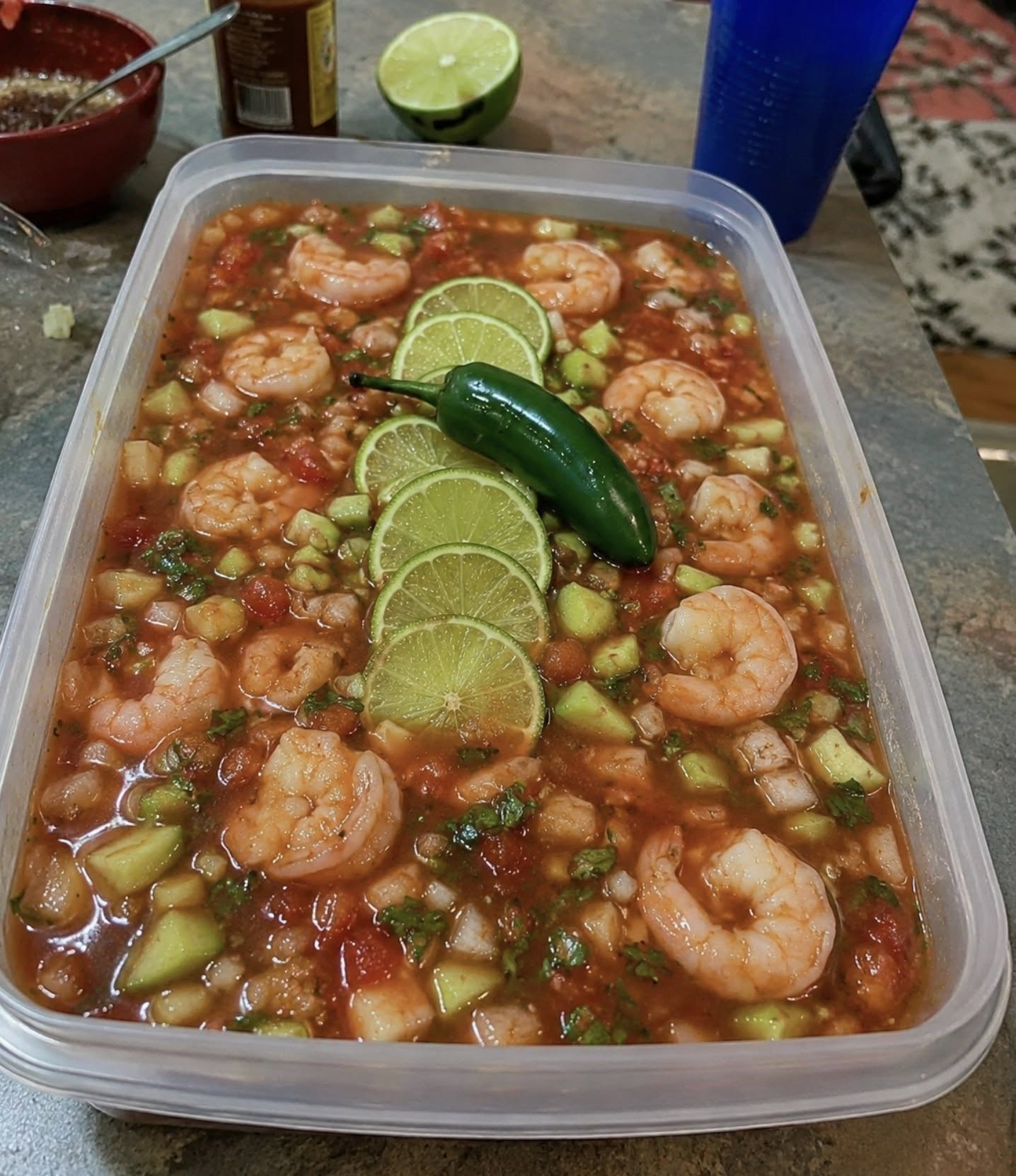 Mexican Shrimp Cocktail Recipe (Cóctel de Camarones)