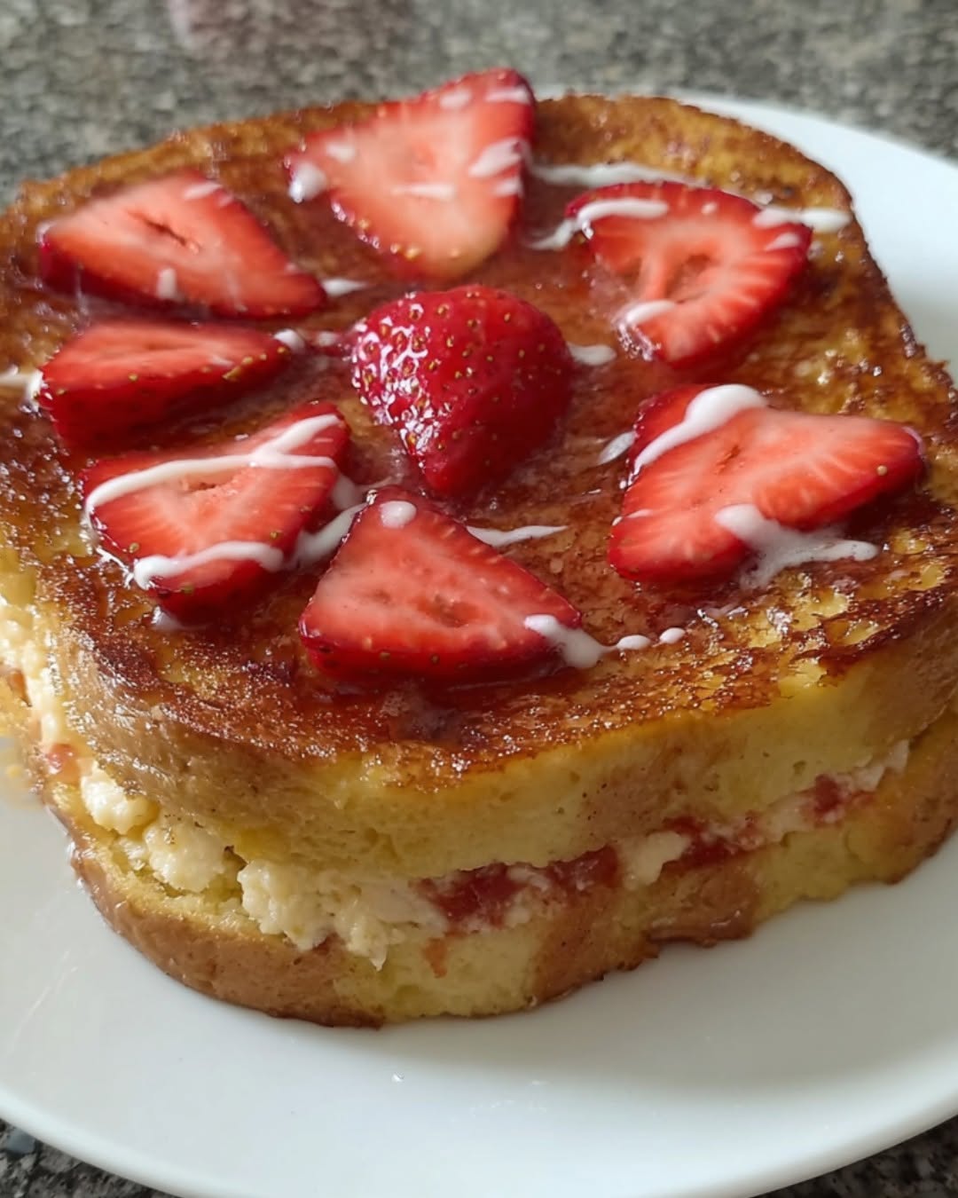 Strawberry Cheesecake French Toast