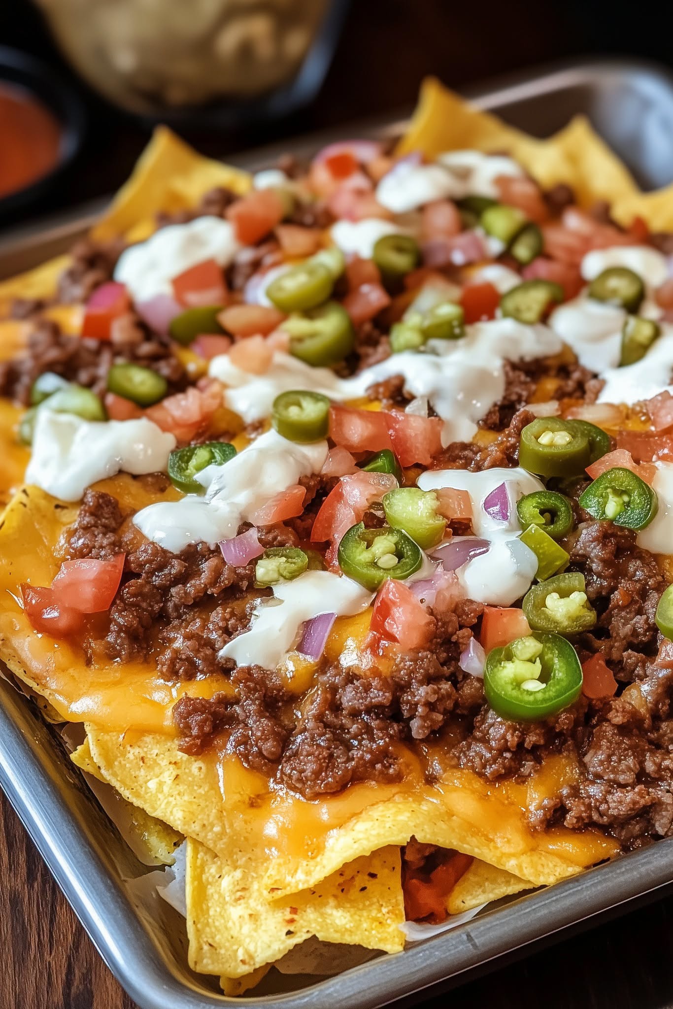Epically Supreme Beef Nachos