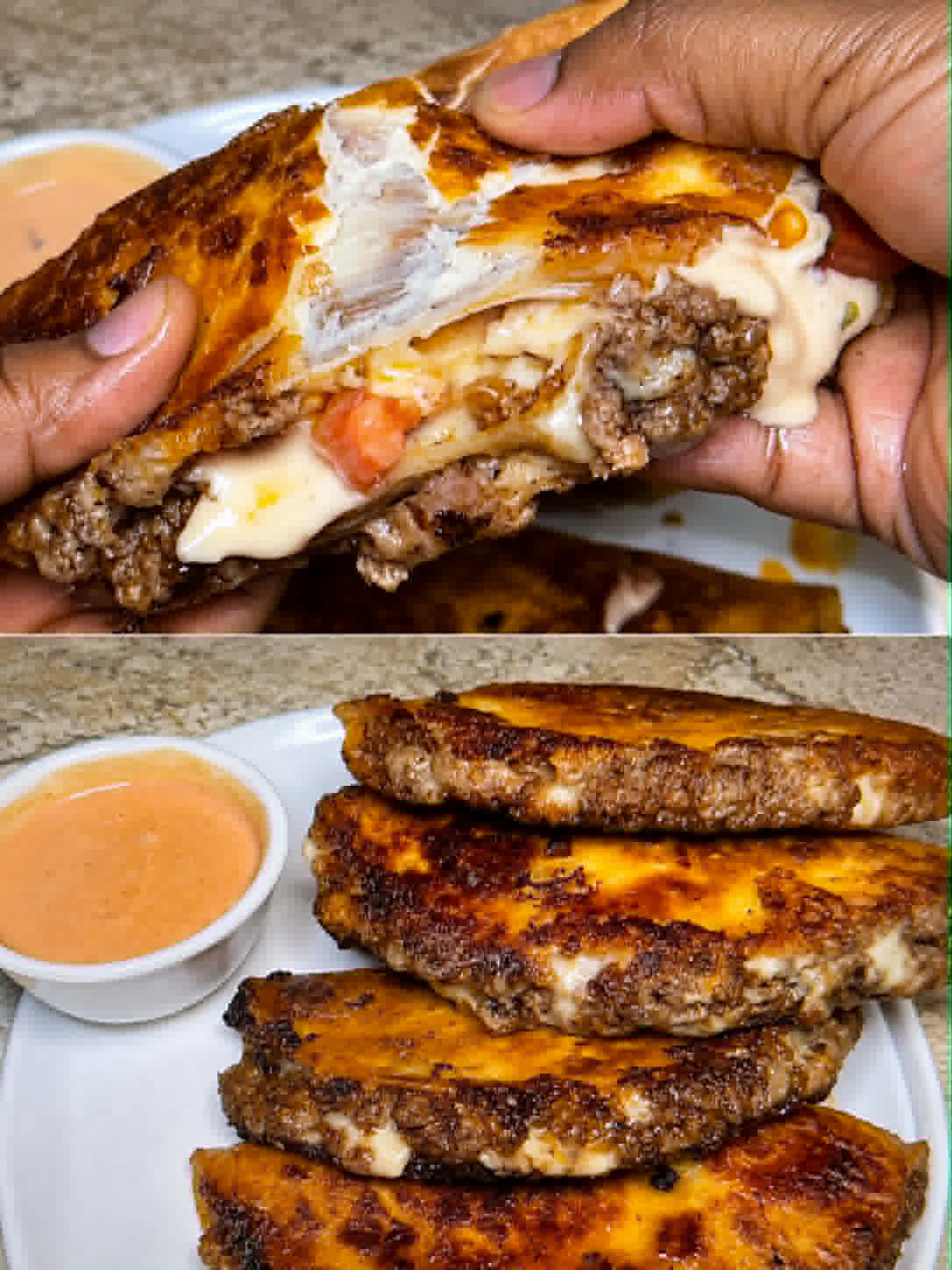 Crispy Fried Ground Beef Tacos