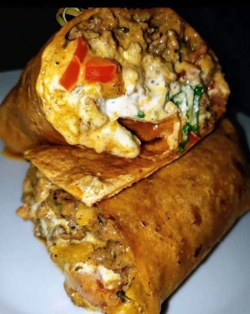 Beefy Nacho Cheese Wrap