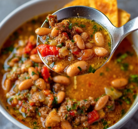 Green Chili Stew With Pinto Beans