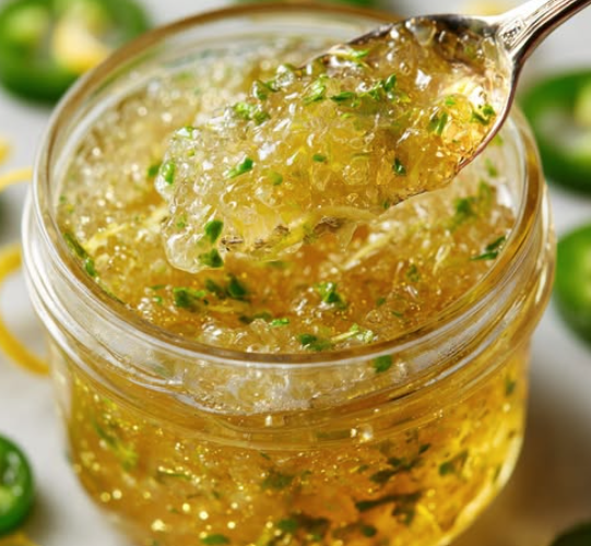 Lemon Zest Jalapeรฑo Shine Jelly